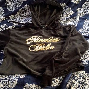 Forever 21 cropped hoodie